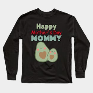 funny  Happy Mothers Day 2024 Mommy Shirt Gift from Son   Birthday Women Long Sleeve T-Shirt